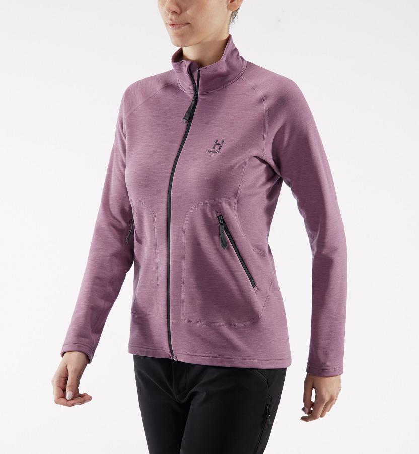 Haglöfs Heron Fleece Purple For Womens GPUVC9280 Australia